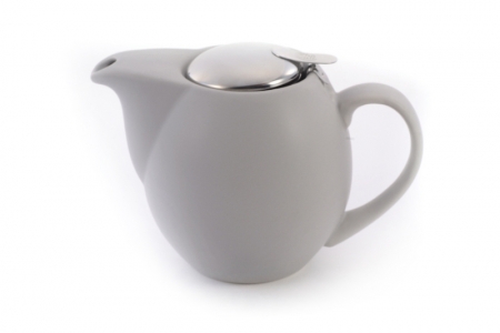 Čajník so stikom ZAARA matný sivý 0,9l