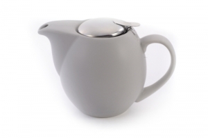 Čajník so stikom ZAARA matný sivý 0,9l